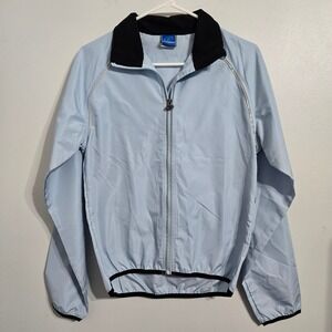 S#50 Performance‎ Bicycle Womens Lightweight Blue Zip Up Jacket Size S
